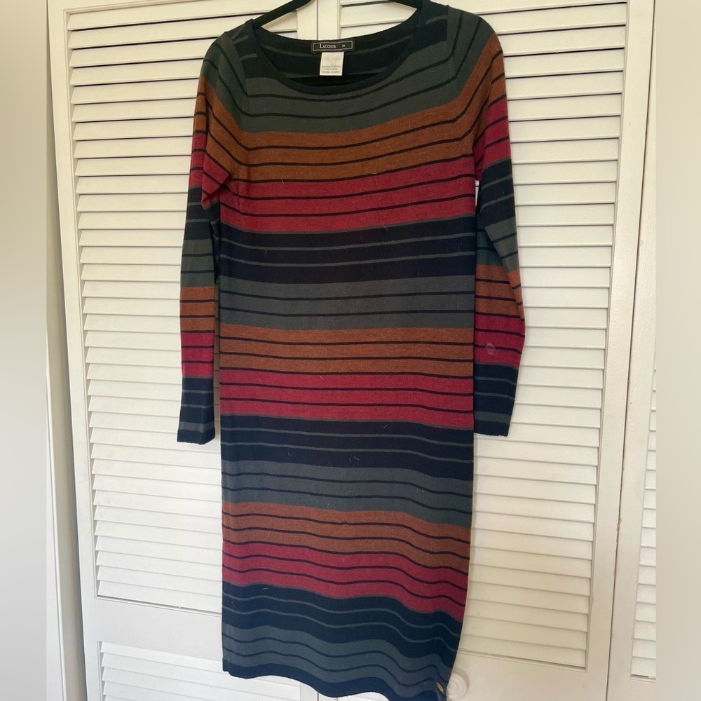 Lacoste Merino Wool Dress